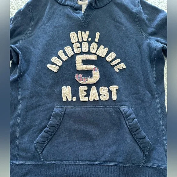 Abercrombie Navy Hoodie - Picture 3 of 6